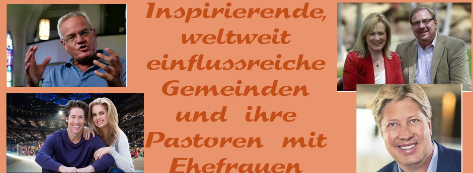 Inspirierende, weltweit einflussreiche Gemeinden